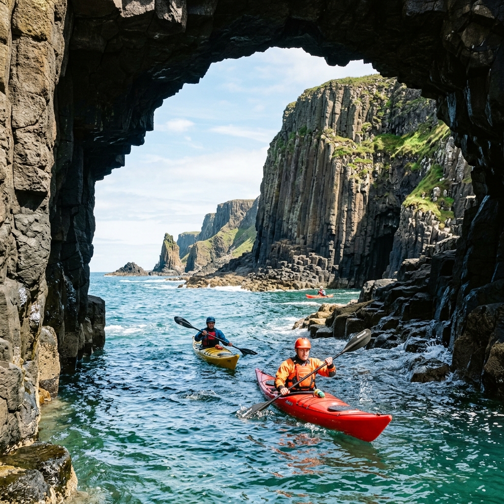 Article cover — Kayaking in Northern Ireland: Causeway Coast, Strangford Lough, and Belfast