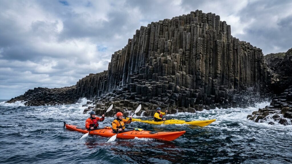 Article cover — Causeway Coast Kayaking — Sea Caves and Basalt